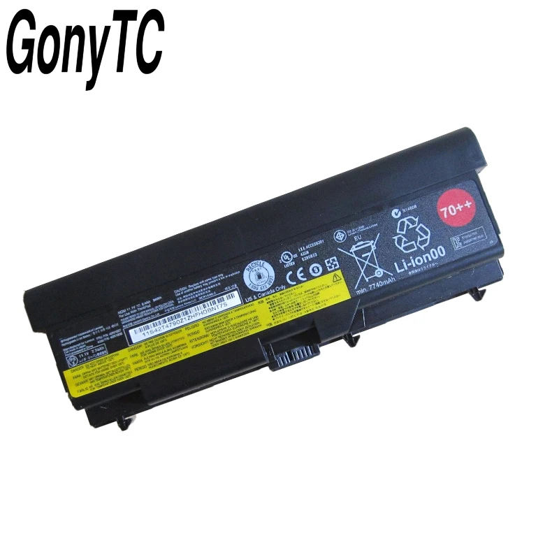 Оригинальный новый аккумулятор GONYTC 11 1 В 94WH 9 ячеек для ноутбука Lenovo Thinkpad SL430 W530