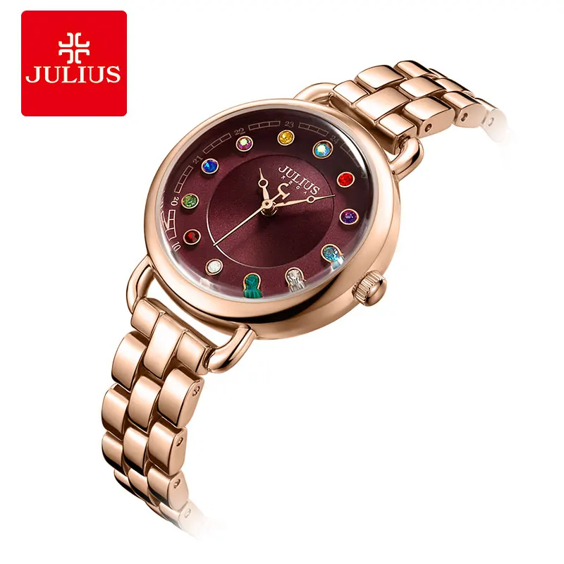dial casual pulseira relógio bohemia elegante feminino relógios ouro luxo JA-1088