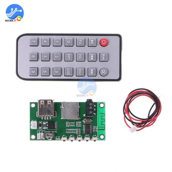 

USB KCX BT001 Wireless Bluetooth 5.0 Decoder Board Audio Receiver with Remote Control MP3 Decoder DAC for arduino Speaker