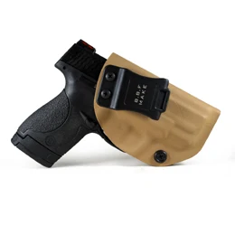 B.B.F Make IWB KYDEX кобура на заказ подходит: M& P щит 9 мм/. 40 s& w пистолет кобура внутри скрытый кейс для пистолета - Цвет: Yellow For Right