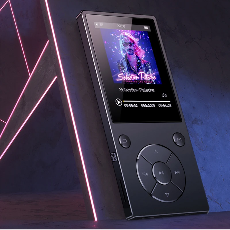 Оригинальный Hi Fi Bluetooth MP3 плеер с динамиком металлический музыкальный высокого