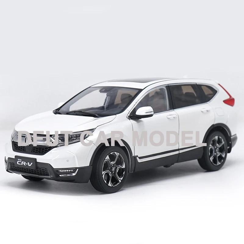 Литая 1:18 игрушка из сплава модель автомобиля CRV SUV Honda детские игрушечные