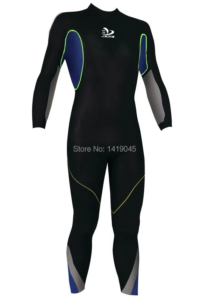 JOB mens spearfishing full body swimwear lycra surfing long sleeve swim