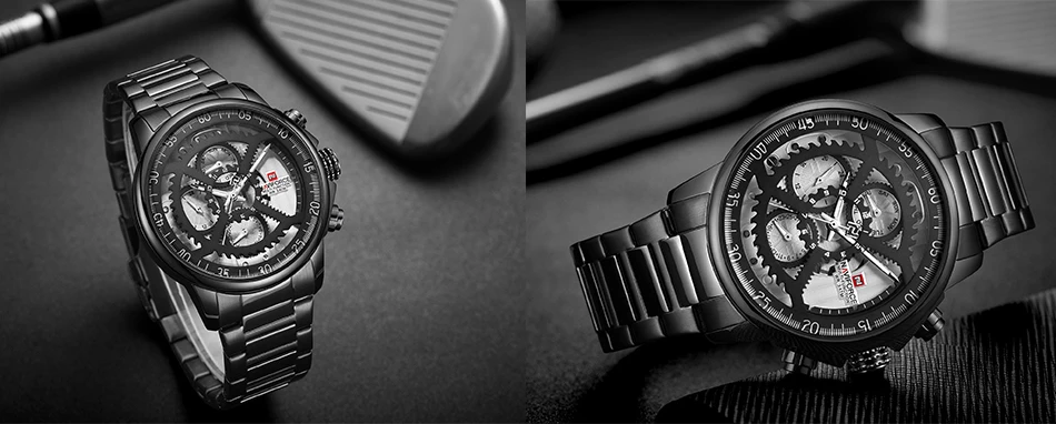 Оригинальный NAVIFORCE часы для мужчин Лидирующий бренд мужские спортивные часы Мода кварцевые Дата Мужской непромокаемые наручные Relogio Masculino