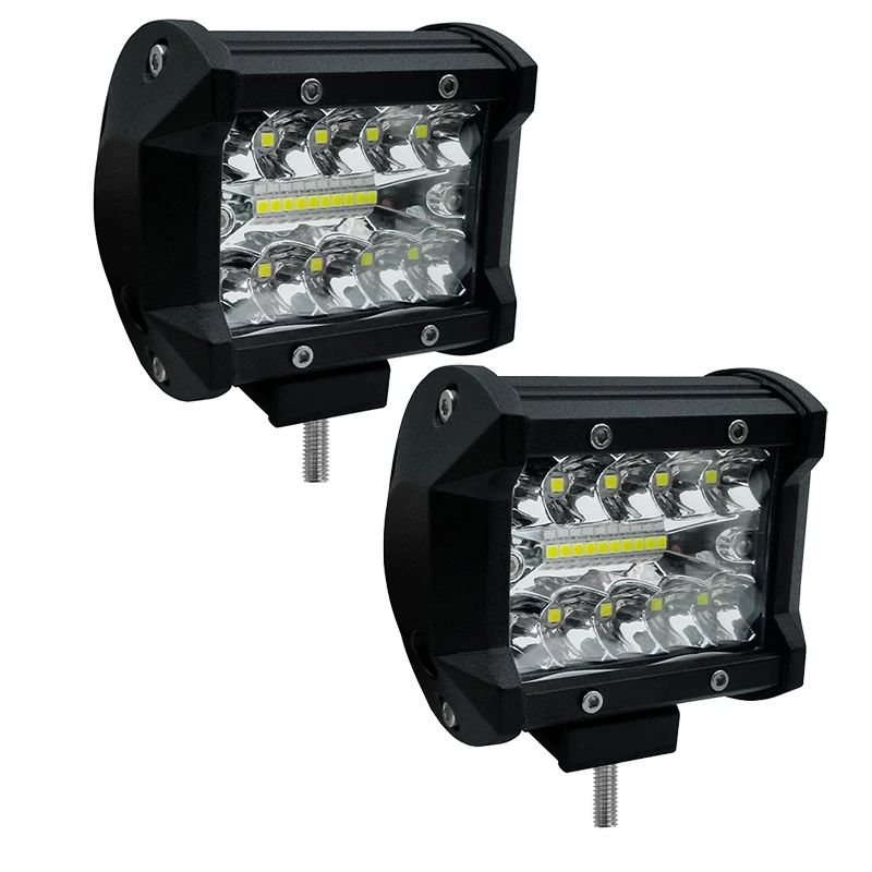1pair car working font b lamp b font led 6000lm light 12v 24V auto driving font