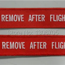 Удалить после полета вышивка брелок/держатель для ключей