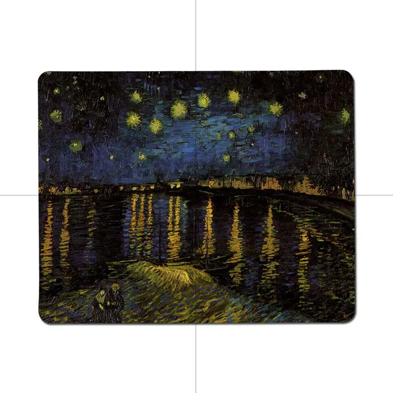 MaiYaCa Vincent van Gogh игровые коврики для геймеров, резиновый коврик для мыши, размер для 25X29 см, 18x22 см, игровые коврики для мыши