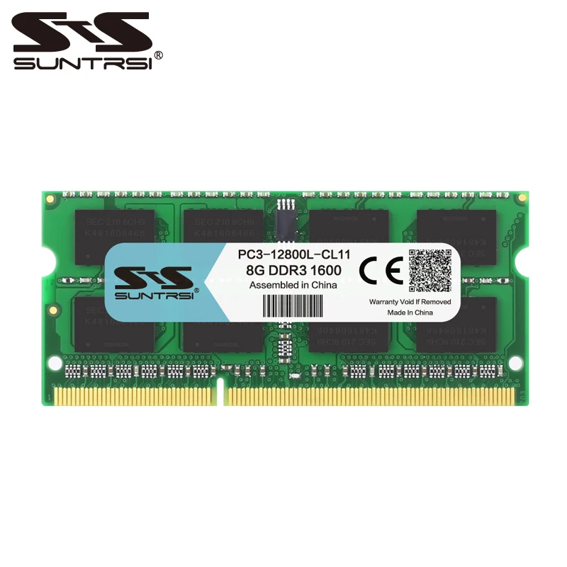 

Suntrsi Laptop Memoria DDR3 8GB 1600 MHz 1333Mhz 1.5V Memory Rams High Compatible