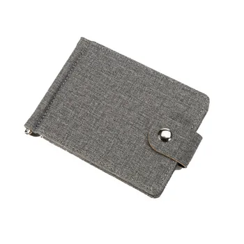 

Men Bag Canvas Money Clips powerfull mini purse vintage mens wallets monedero hombre peque o monedas cuero billetera hombre