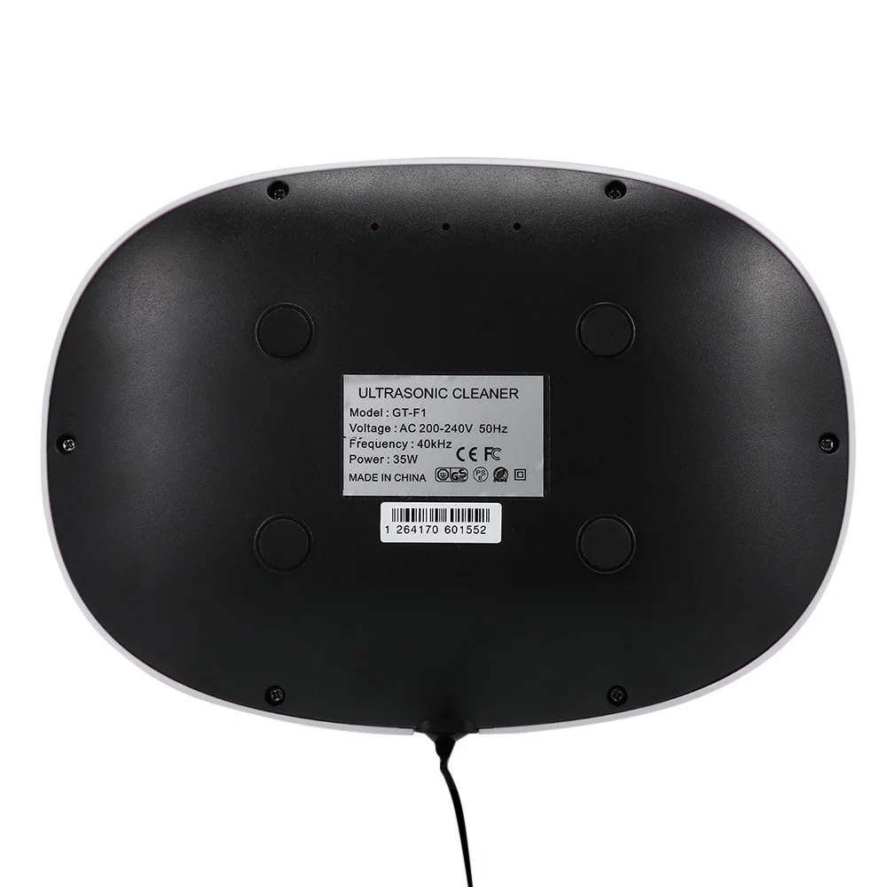 GT sonic 0.6L Цифровой Ультра звуковой очиститель стерилизатор для маникюра