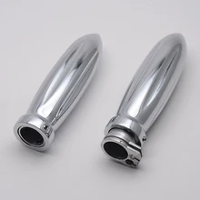 1 Пара Универсальный 7/8/8»22mm Мотоциклов Ручка Бар End Ручками Для Yamaha для Suzuki для Harley для Honda