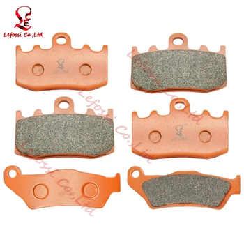 

3 Pairs Motorcycle Part Front Rear Brake Pads For BMW K1200S 05 06 07 08 K1300GT 09 10 11 K1300S 09 10 11 12 13 14 15 R850RT 06
