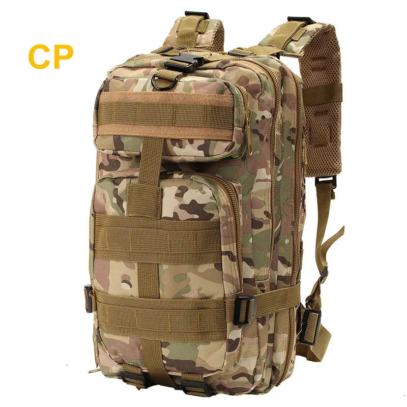 30L военный тактический рюкзак, рюкзак, регулируемый, для путешествий, кемпинга, треккинга, камуфляжная сумка, для улицы, спортивная сумка, армейская сумка - Цвет: CP