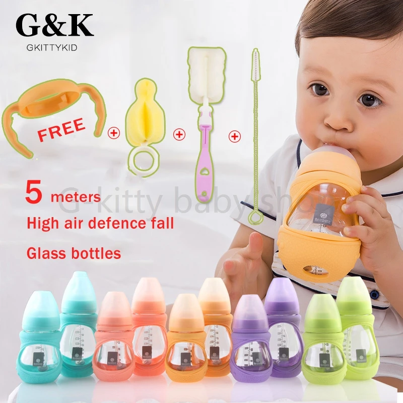 Newborn Baby milk bottles mamadeira 0 3 age Bottle Feeding Straw