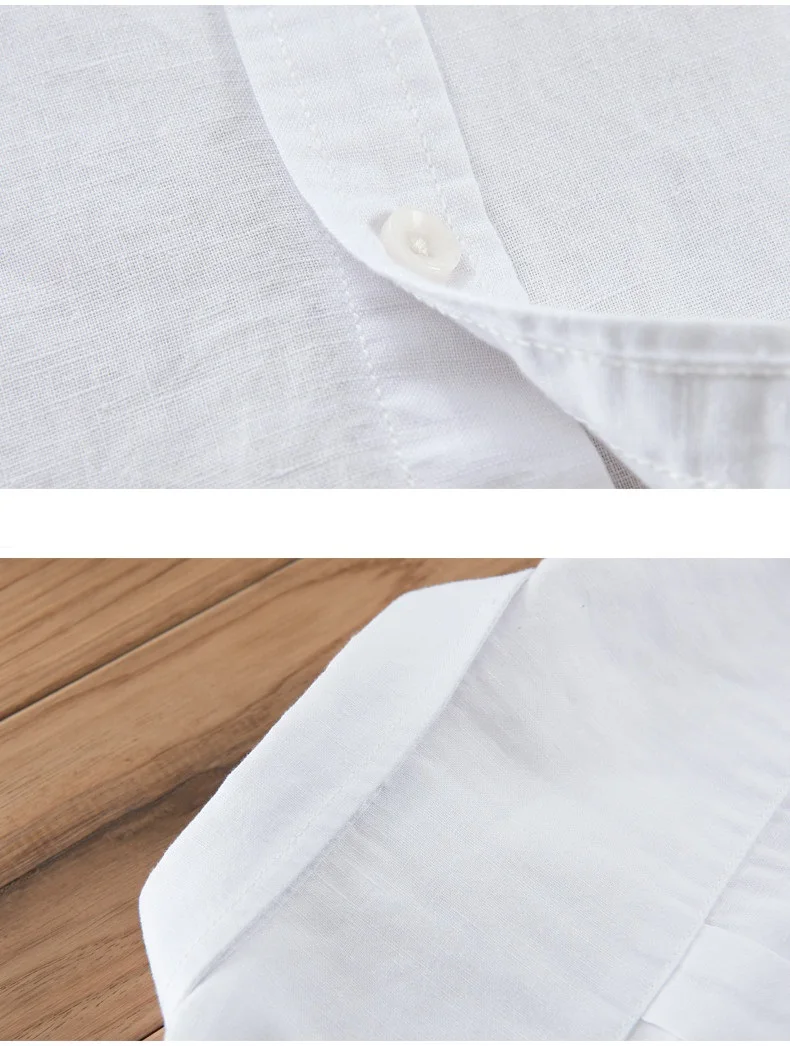 Брендовая одежда мужская рубашка с коротким рукавом льняная рубашка мужчин летние футболки хлопок белые мужские рубашки Мода Camisa masculina M-3XL