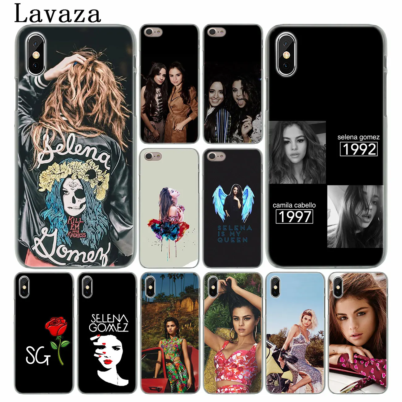 

Lavaza sexy Selena Gomez Hard Phone Case for iPhone XR XS X 11 Pro Max 10 7 8 6 6S 5 5S SE 4S 4 Cover