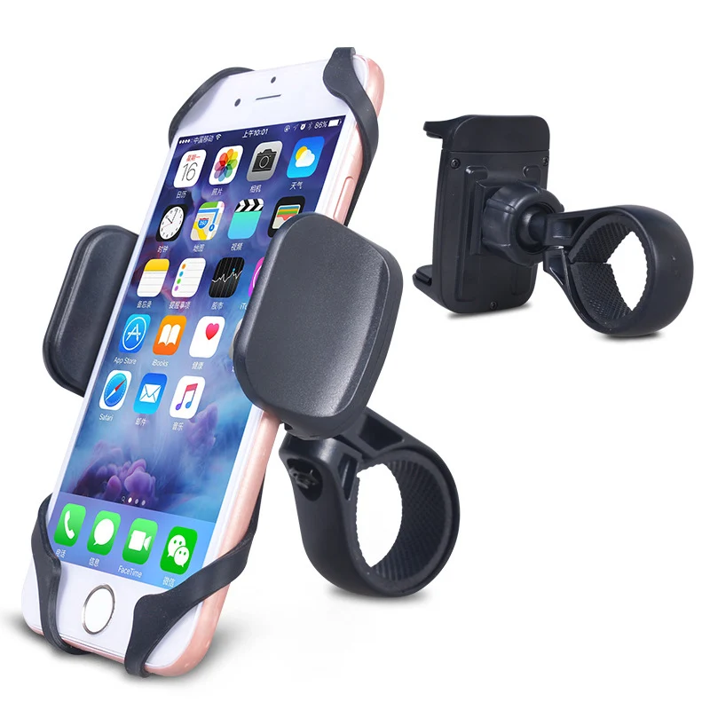 Universal Bicycle Cell Phone Mount Holder Bike Phone Grip Holder with