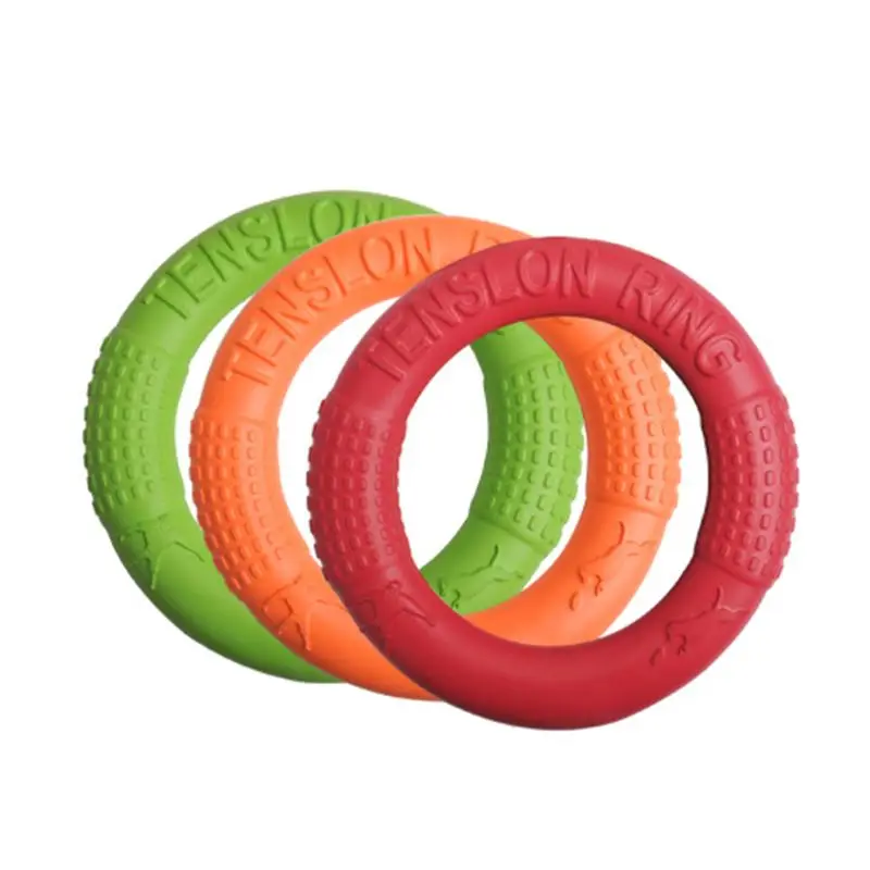 الحيوانات الأليفة التدريب حلقة إيفا تحلق أقراص ممارسة خواتم في الهواء الطلق اللعب اللعب التفاعلية نظيفة الأسنان متعددة الوظائف دغة مضغ لعبة...