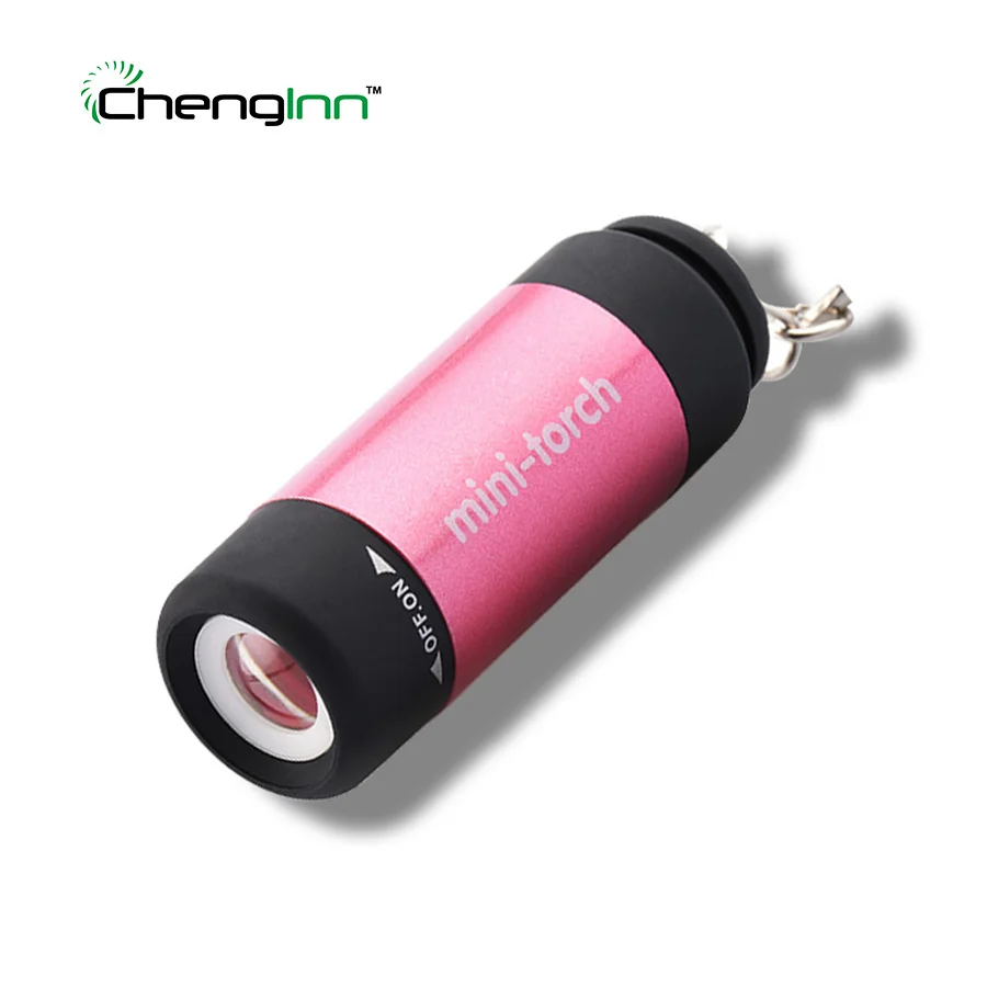 

Chenglnn Usb Mini Keychain Flashlight Rechargeable Torch Waterproof Pocket Led Torch Portable Light Rechargeable led flashlight