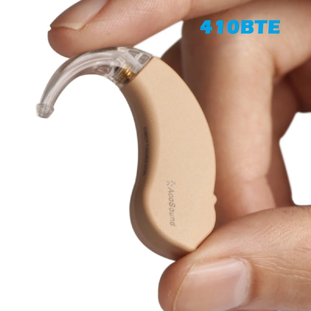 Acosound 410 BTE Ear Aid Hearing Devices Programmable Hearing Aids Digital Sound Amplifier Ear