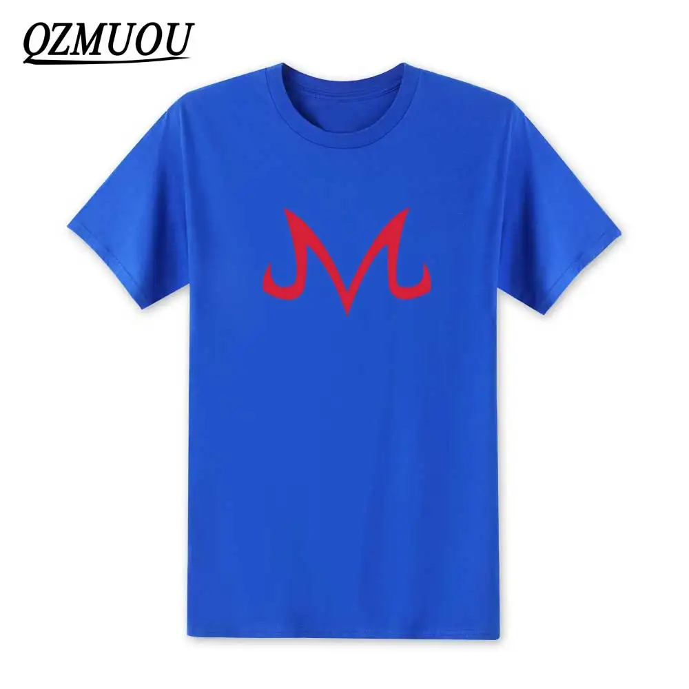 Новинка, футболка Dragon Ball Z, футболка с логотипом Babidi, Мужская Новая Модная хлопковая футболка с коротким рукавом Majin Buu, футболки, топы, размер XS-XXL - Цвет: Blue3
