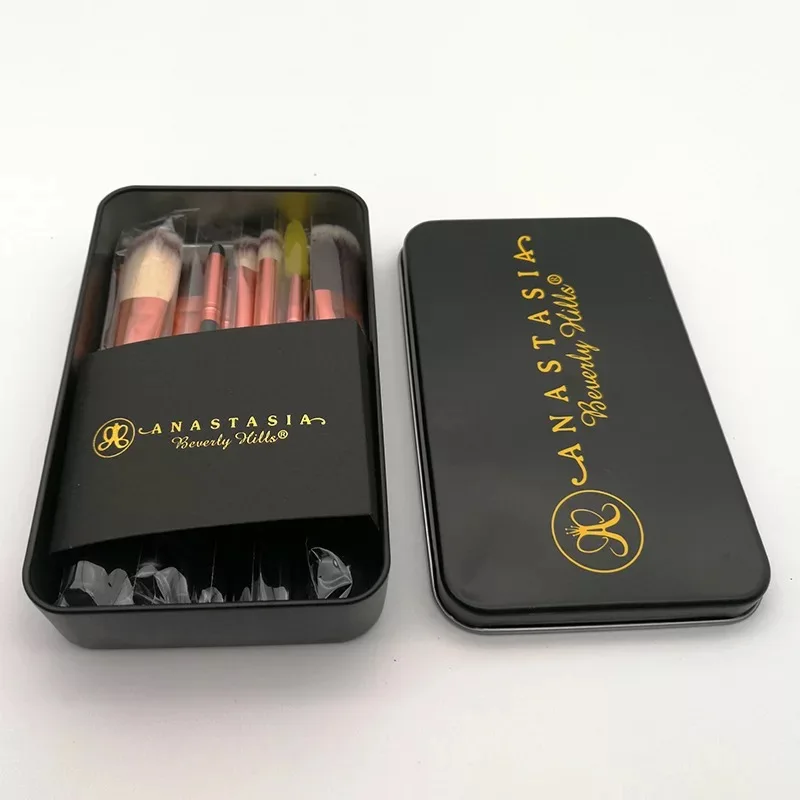 

Hot Sale 1 Set Makeup Brushes 12 pcs/set Makeup Brushes Set Cosmetics Kit with Plastic Box Foundation Eye Shadow Lips Tool