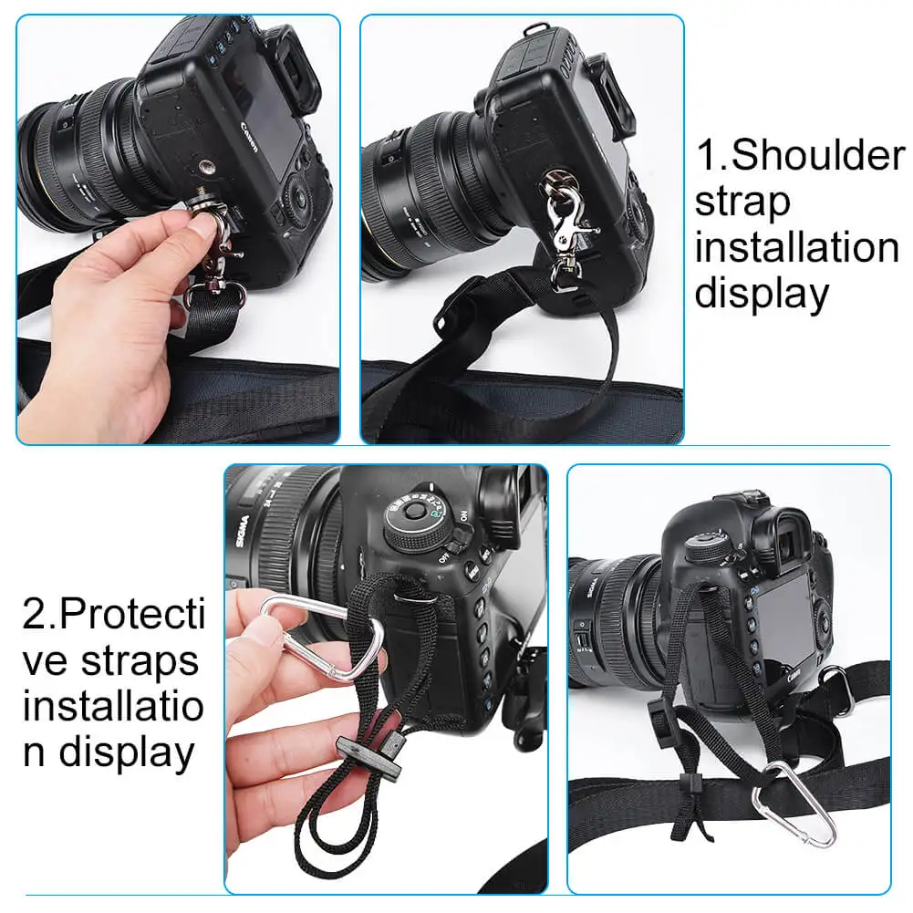 Камера Caden плечевой ремень с быстрым выпуском и ремень безопасности Универсальный Ремень для камеры Nikon Canon sony Pentax DSLR камера