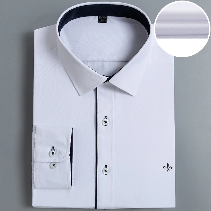 Dudalina Camisa, мужские рубашки с длинным рукавом, мужская рубашка, Camisa Social Masculina, брендовая одежда, повседневная облегающая сорочка, Homme, без карманов
