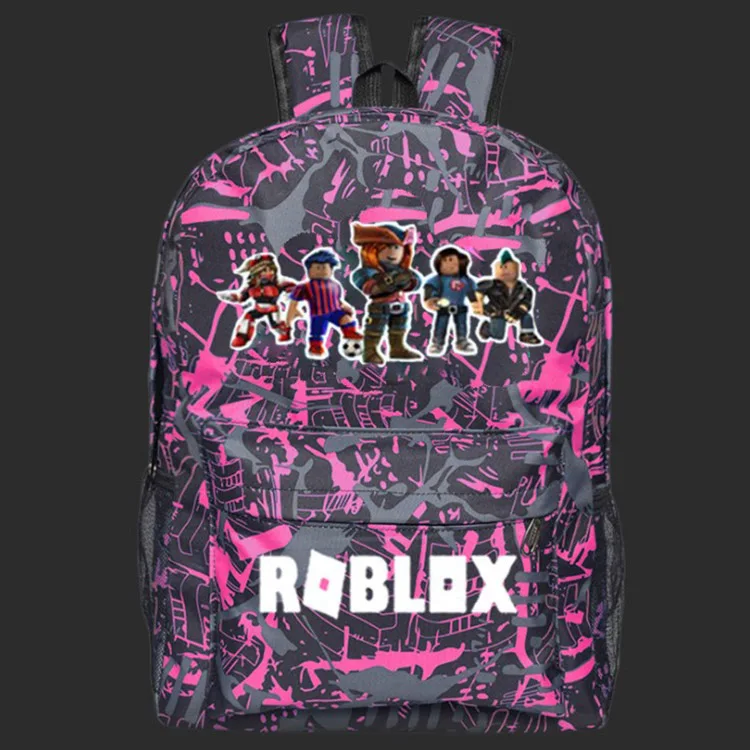 Roblox Backpack New Design Thunder Cartoon Printing School Backpack - product description