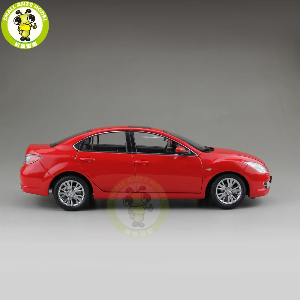 1/18 Mazda 6 седан литая под давлением металлическая модель автомобиля игрушка мальчик девочка Коллекция подарков красный