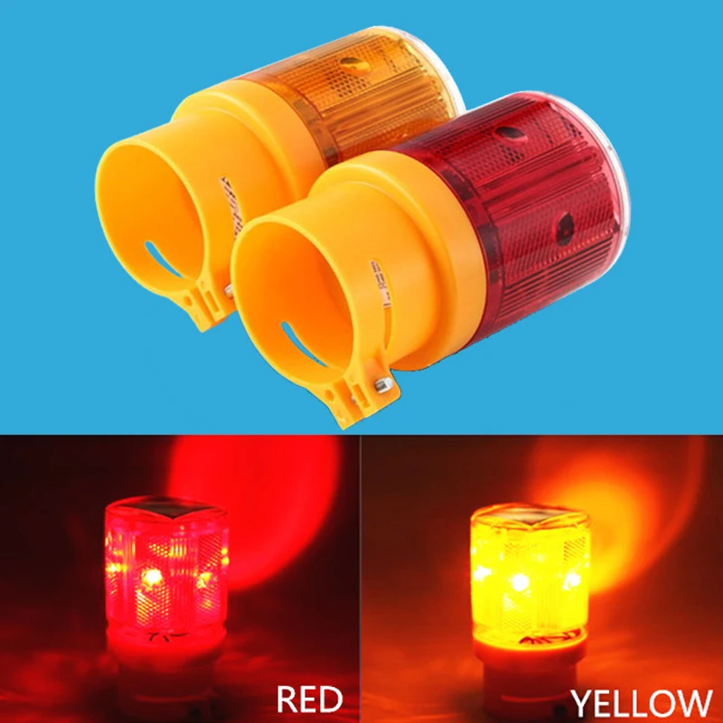 

Solar Blinker Flash Light Traffic Lights led Solar Emergency Cell Lamp For Construction site Harbor Road Emergency Lighting