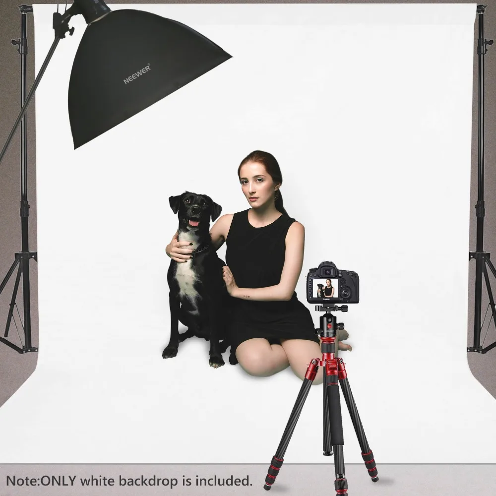 Neewer 3x3 6 м профессиональная фотостудия 100% чистый хлопок муслиновый складной фон