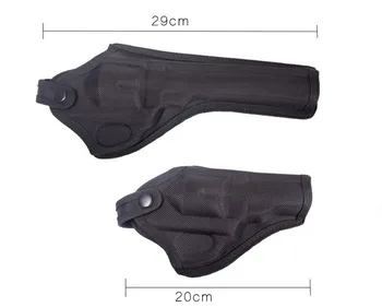 

Tactical Revolver Holster Airsoft Gun Case Universal Oxford Revolver Duty Holster Hunting Pistol Case Carry For Revolver Sleeve