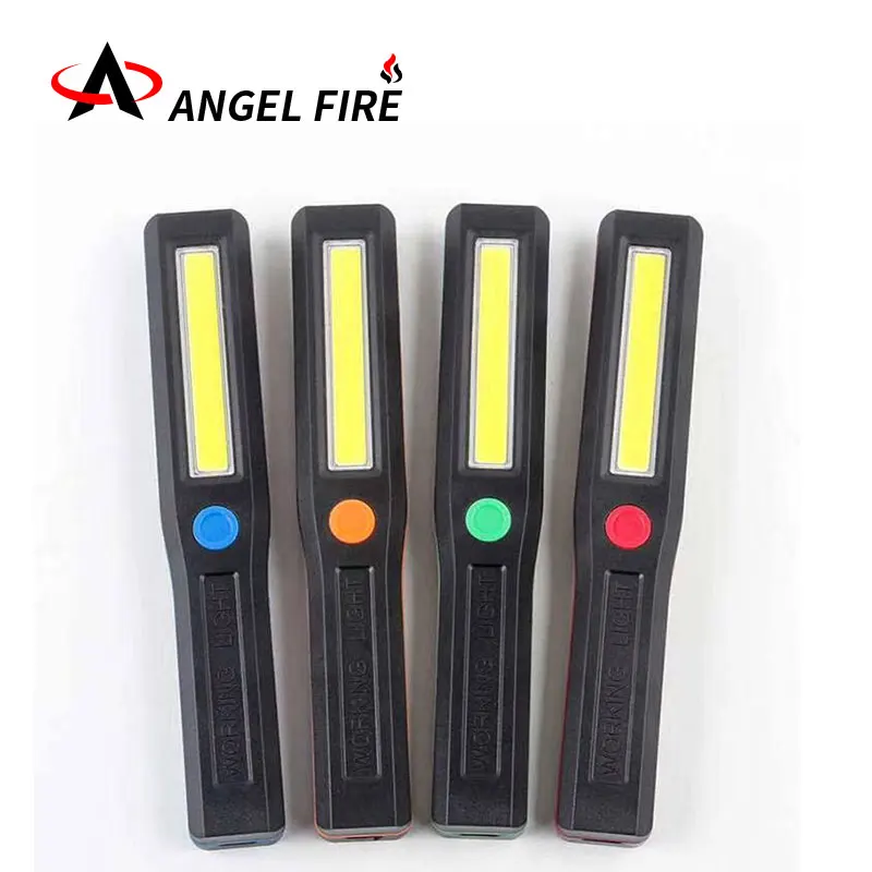 

Ultra-bright 4 kinds of portable LED working lights COB flashlight 3*AAA waterproof high-intensity magnetic torch battery