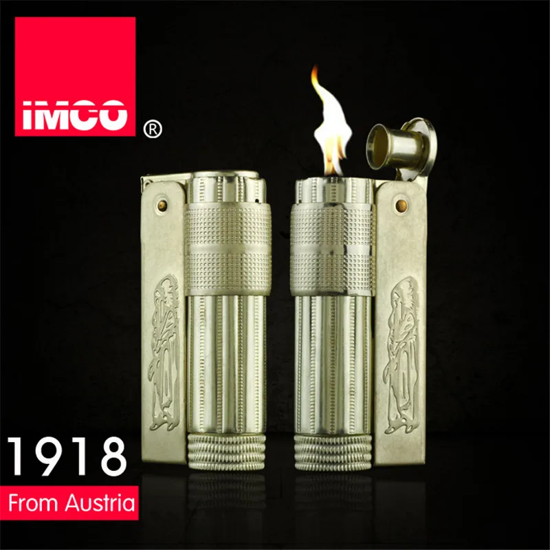 Классическая Подлинная Электронная зажигалка IMCO обычная оригинальная медная
