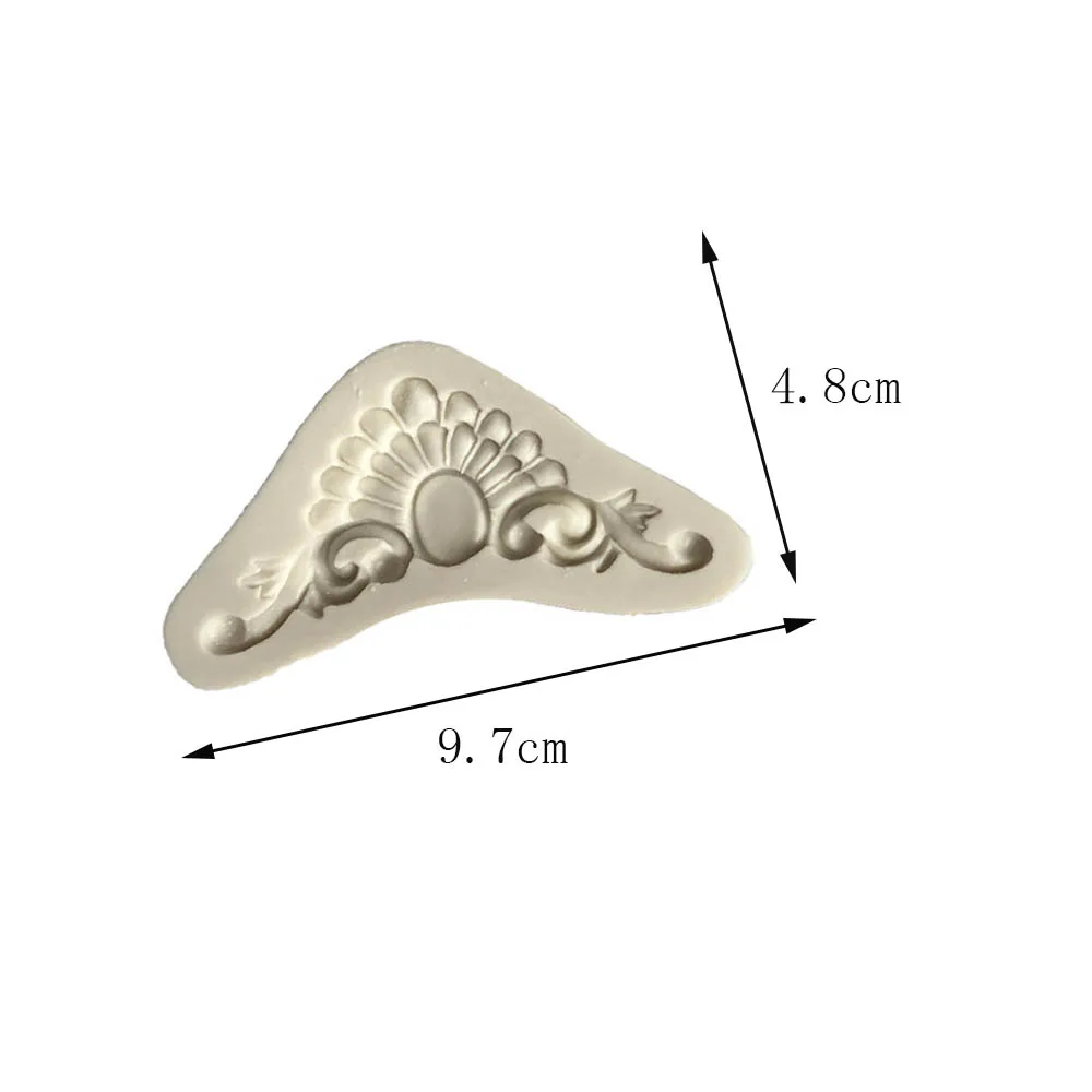 Aouke, европейский стиль, Ретро стиль, кружевные формы для украшения торта, силиконовая форма для сахарной пасты, конфет, шоколада, форма для мастики и глины