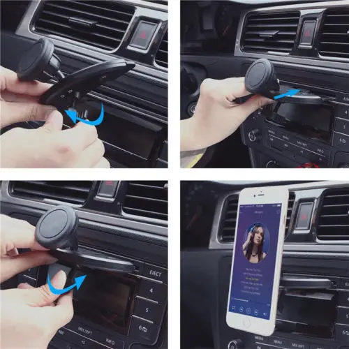  Auto Auto CD Slot Megnetic Handy GPS Sat Nav Halter Halterung Für Alle Modell