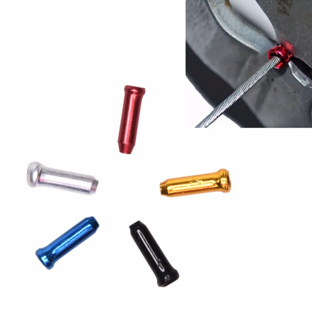 30 X JAGWIRE GOLD ALLOY END CRIMPS FOR cycle BRAKE//GEAR CABLE