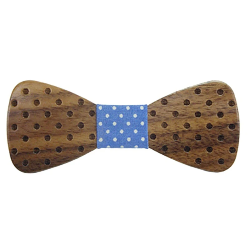 ROPALIA/деревянный галстук-бабочка для маленьких мальчиков, галстуки для детей, одежда, аксессуары, Одноцветный с бантом, в горошек, детская деревянная бабочка