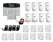 free shipping DHL FDL-30A-432 English Russian Spanish French Voice GSM Alarm system Home security Alarm systems