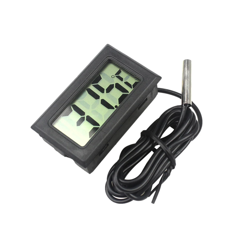 

Mini Digital Display Water Temperature Thermometer with Waterproof Probes for Fish Tank JDH99