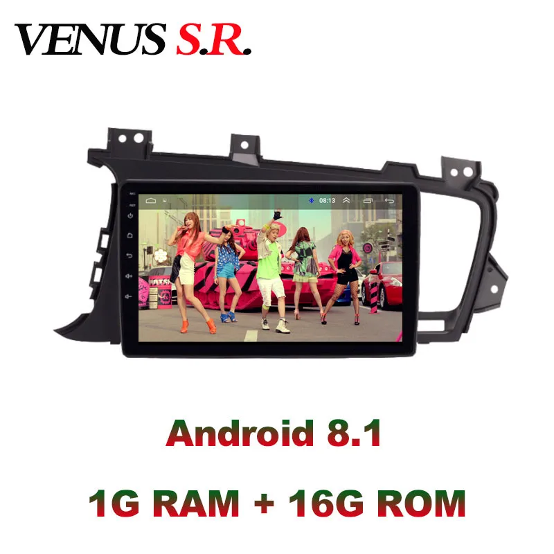 Best VenusSR Android 8.1 2.5D car dvd for KIA optima K5 radio 2011-2015  multimedia headunit GPS gps navigation 5