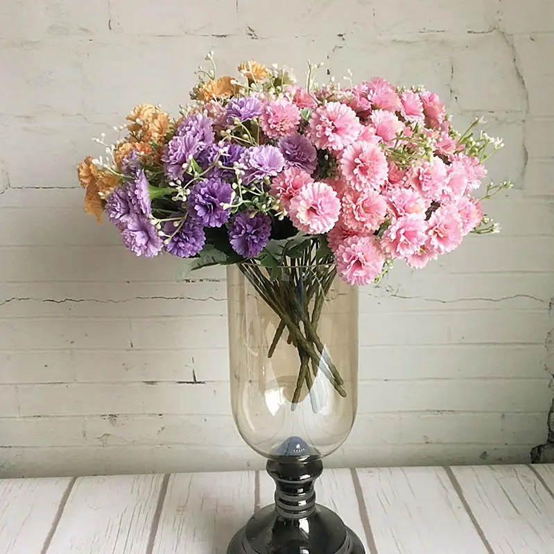 

20 Heads small Korean lilac artificial flowers home photography decoration flores handmade diy supplies