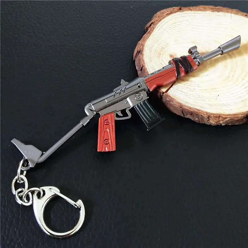 Брелок для ключей с изображением игры в ночь "Крепостная башня", 12 см, модель пистолета, брелок из сплава, брелок для ключей, коллекция, украшение, брелок для ключей, ювелирные изделия для игры llaveros