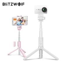 BlitzWolf BW-BS3 Спортивная bluetooth селфи палка 3 в 1 беспроводной Штатив Универсальный монопод для спортивной камеры/телефона/Gropro