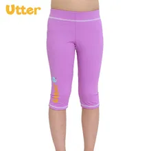 Полное для малышей и детей постарше с рисунком из мультфильма, защита от солнца, шорты брюки Рашгард Maillot купальный костюм; Одежда для девочек и мальчиков купальный костюм