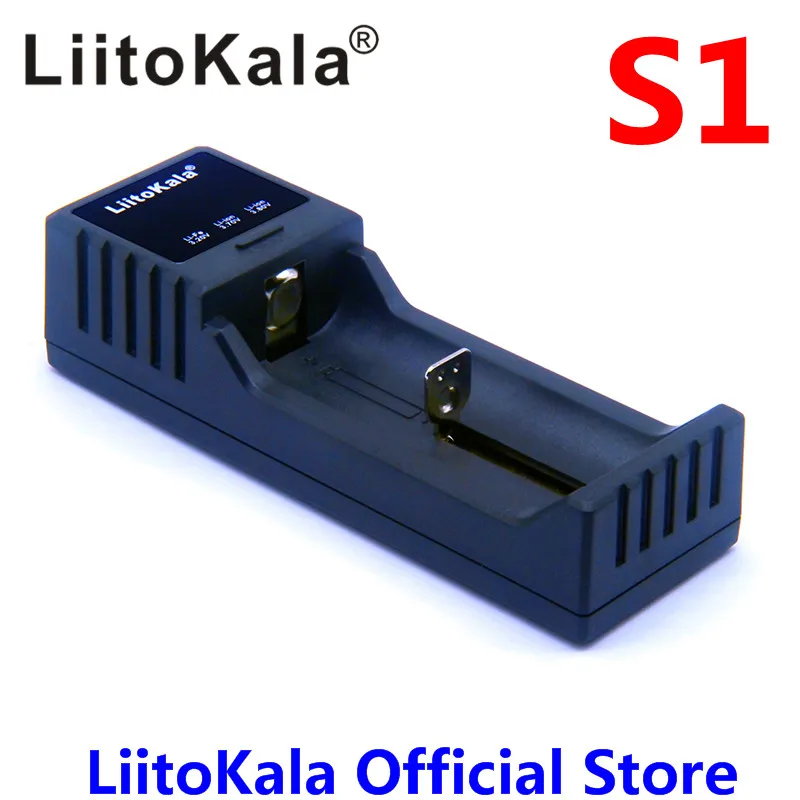 LiitoKala lii-S1 18650 зарядное устройство для 26650 16340 RCR123 14500 LiFePO4 1,2 в Ni-MH Ni-Cd перезаряжаемый аккумулятор умное зарядное устройство