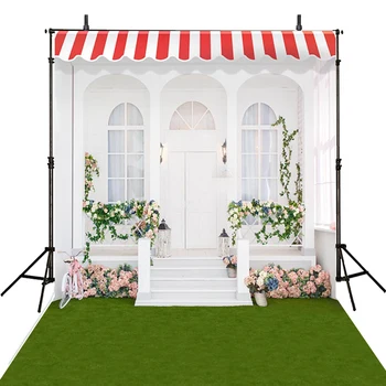

Hot Flowers Photography Backdrops Door Backdrop For Photography Wedding Background For Photo Studio Foto Achtergrond
