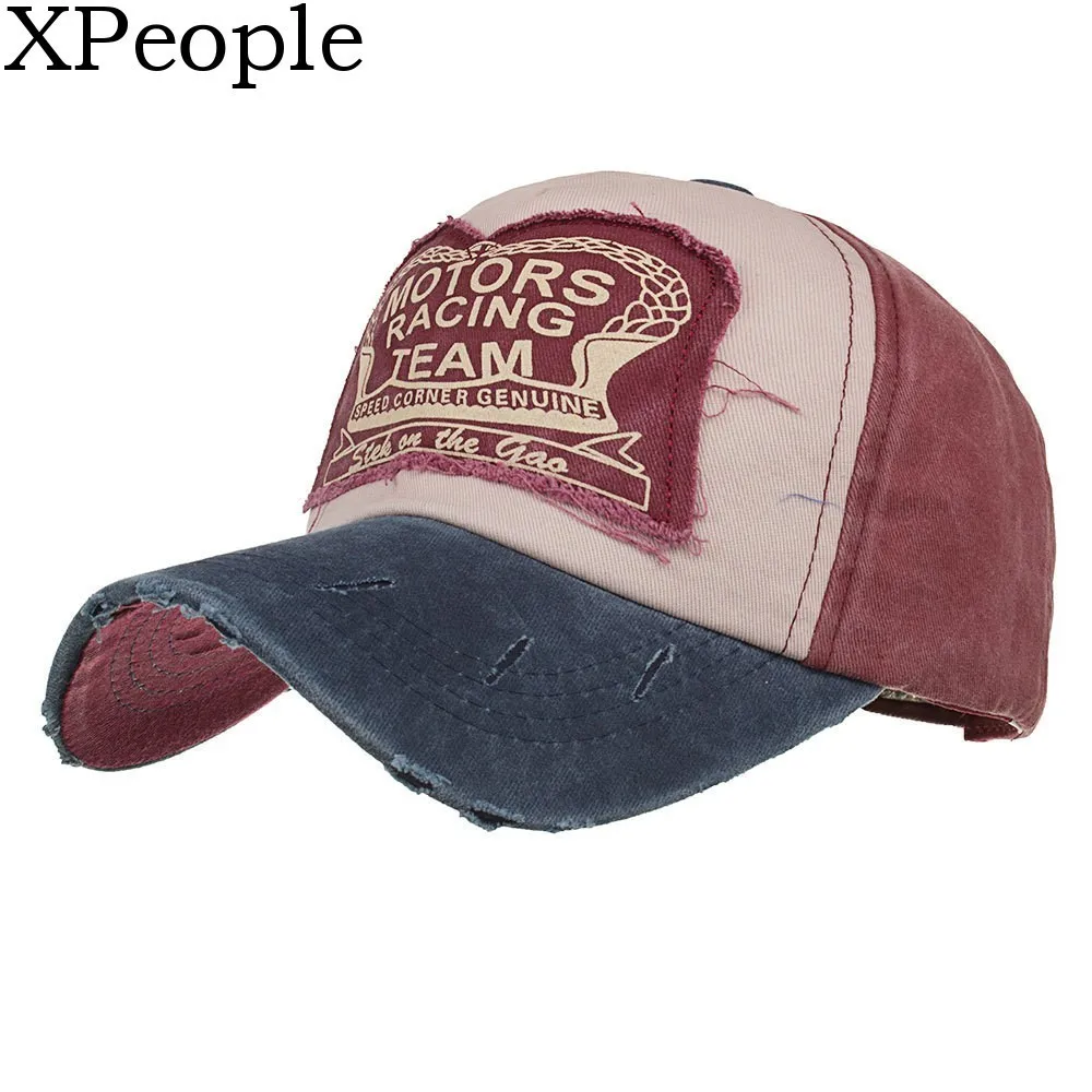 

XPeople Ponytail Baseball Caps for Men Hip Hop Cap Mens Hats and Caps