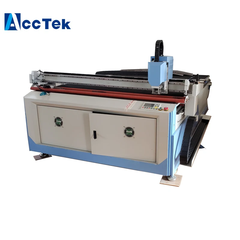 

AccTek steering wheel cover, car cushion, Ottomans cnc vibrating cutting machine for sale